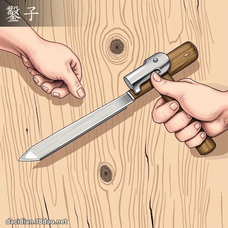 凿子 - 国语大辞典配图