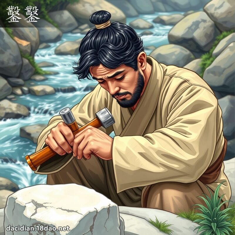 凿凿 - 国语大辞典配图