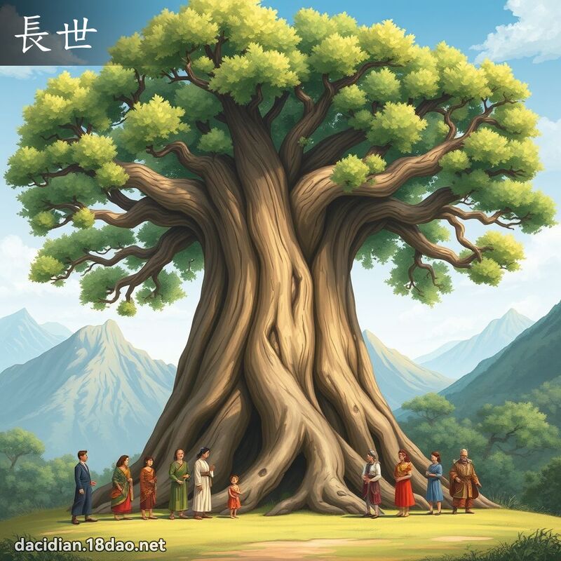 长世 - 国语大辞典配图