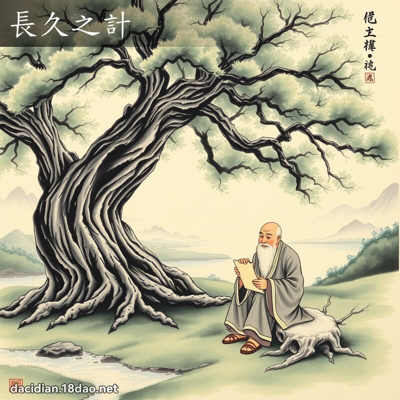長久之計 - 國語大辭典配圖