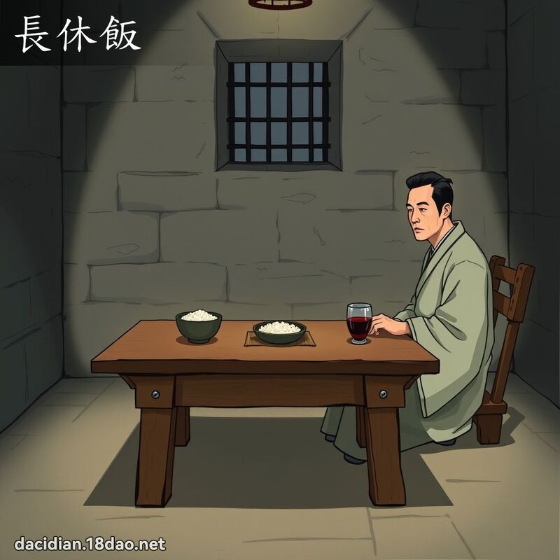 长休饭 - 国语大辞典配图