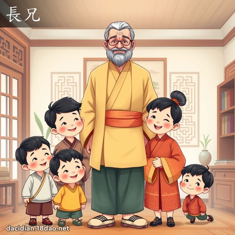 長兄 - 國語大辭典配圖