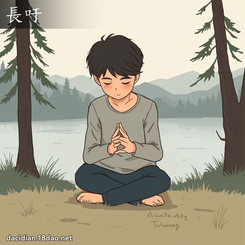 长吁 - 国语大辞典配图