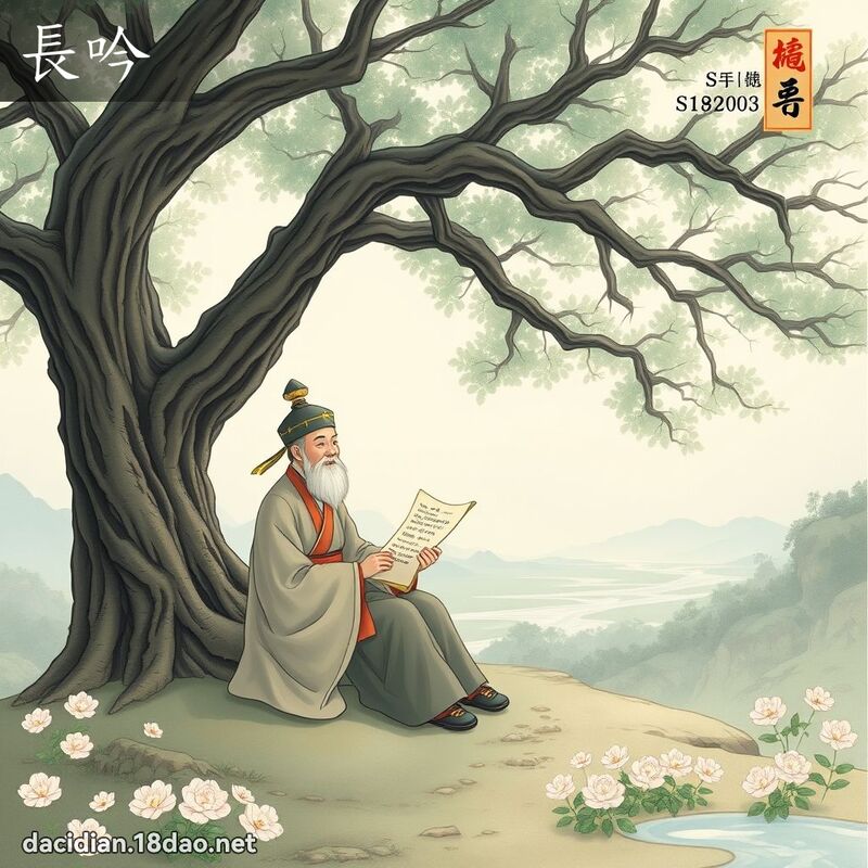 長吟 - 國語大辭典配圖