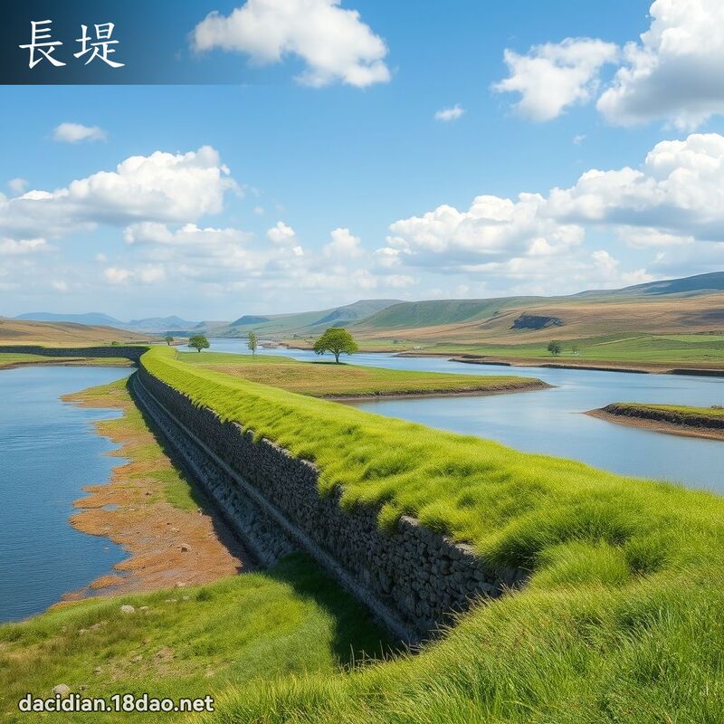 長堤 - 國語大辭典配圖