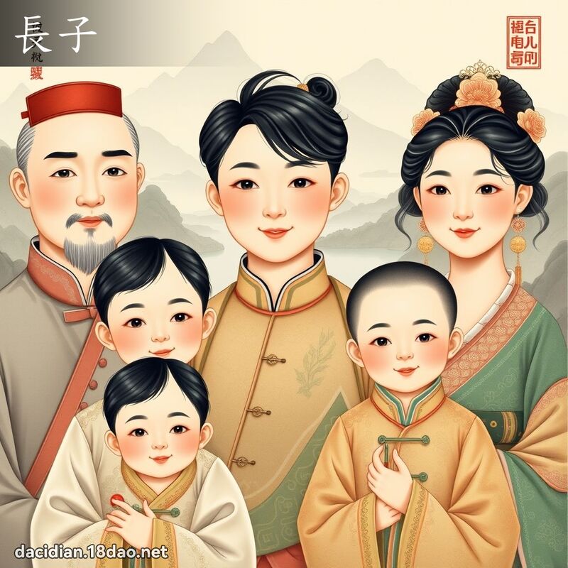 词语: 长子 (多意词)