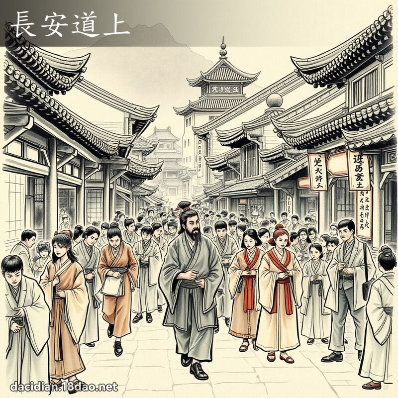 长安道上 - 国语大辞典配图
