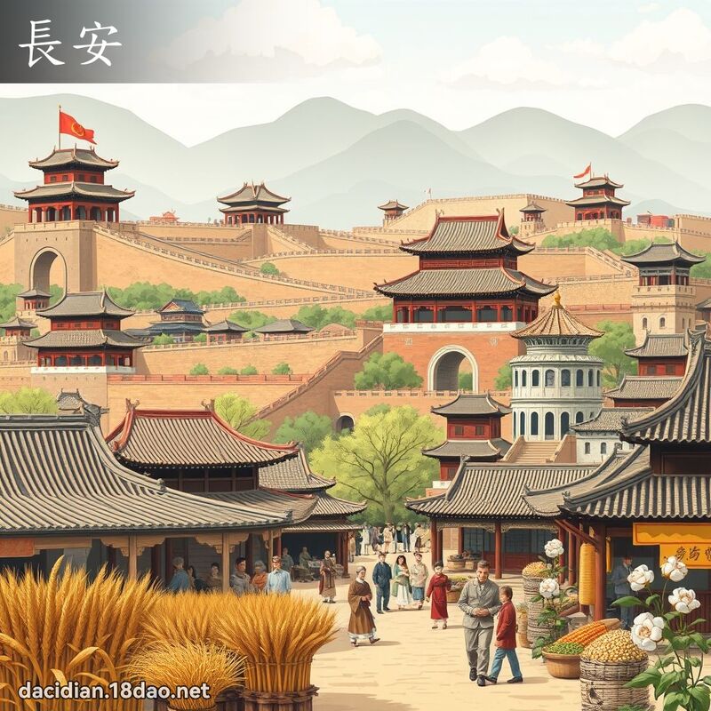 长安 - 国语大辞典配图