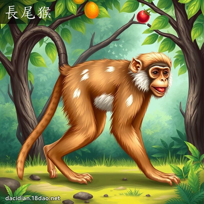 长尾猴 - 国语大辞典配图