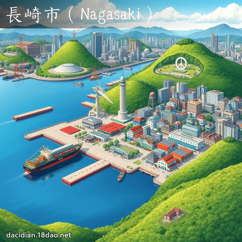 长崎市（Nagasaki） - 国语大辞典配图