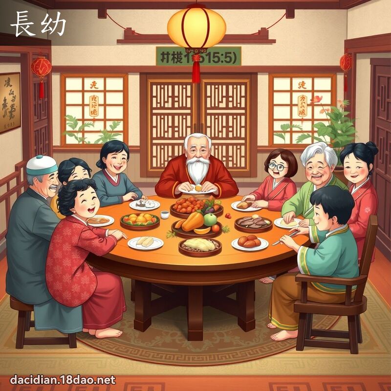 长幼 - 国语大辞典配图