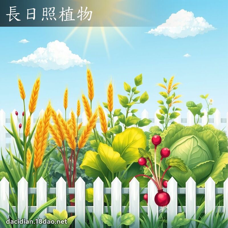 长日照植物 - 国语大辞典配图