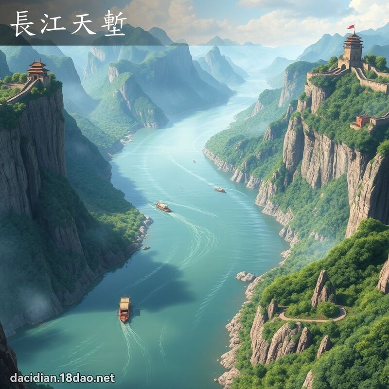 長江天塹 - 國語大辭典配圖