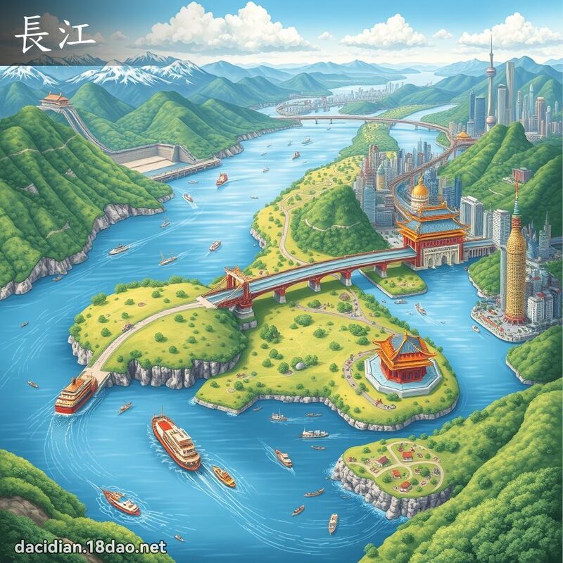 长江 - 国语大辞典配图