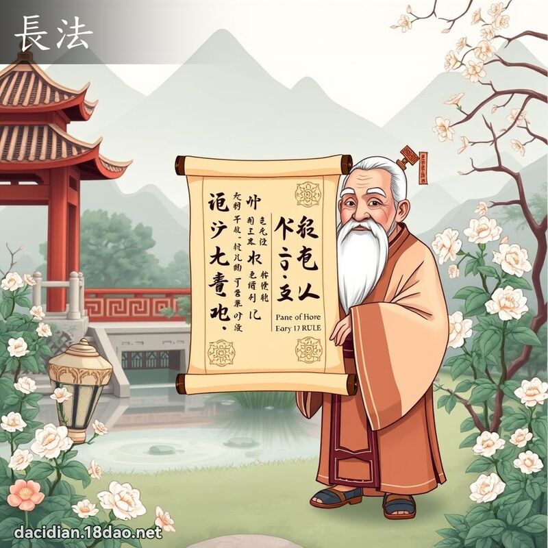 长法 - 国语大辞典配图