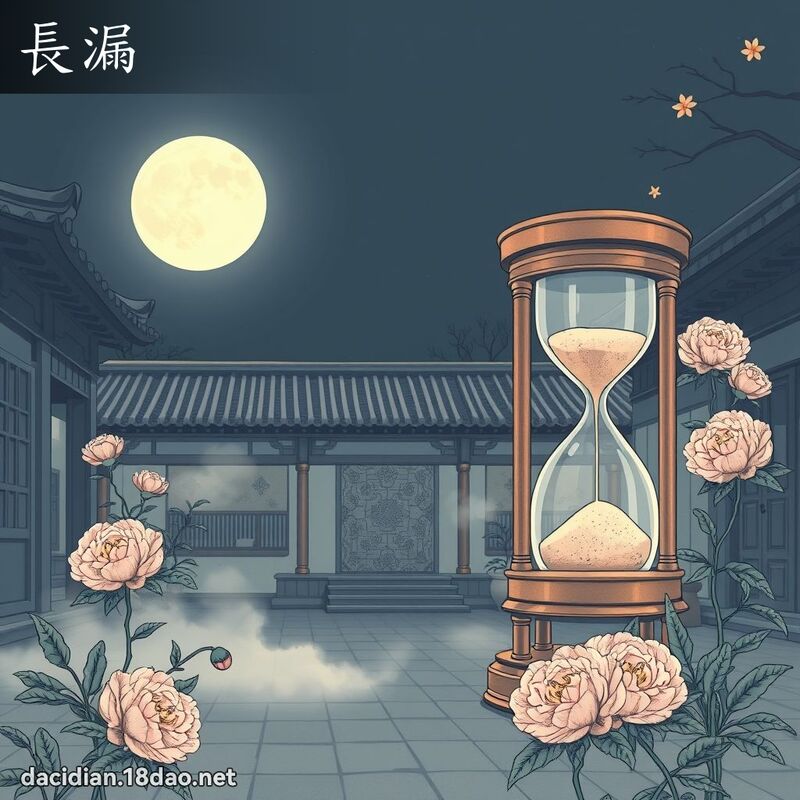 長漏 - 國語大辭典配圖