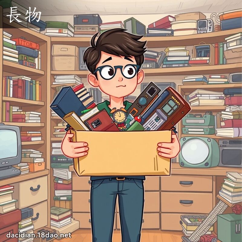 長物 - 國語大辭典配圖