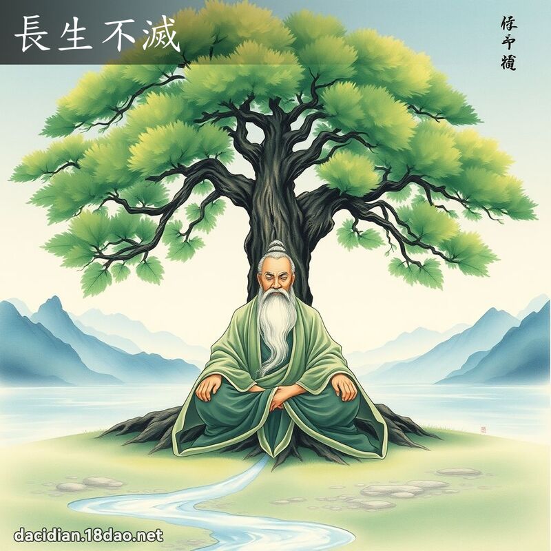 長生不滅 - 國語大辭典配圖