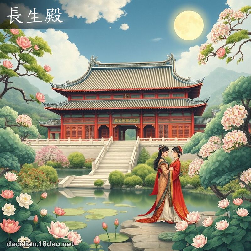 长生殿 - 国语大辞典配图