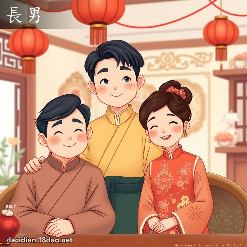 长男 - 国语大辞典配图
