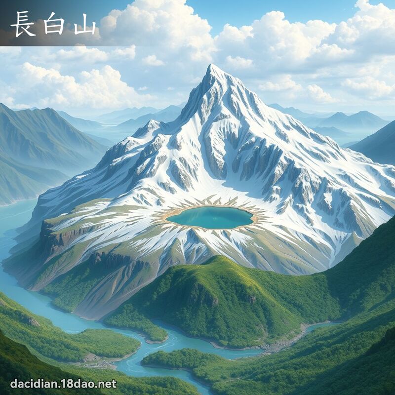 长白山 - 国语大辞典配图