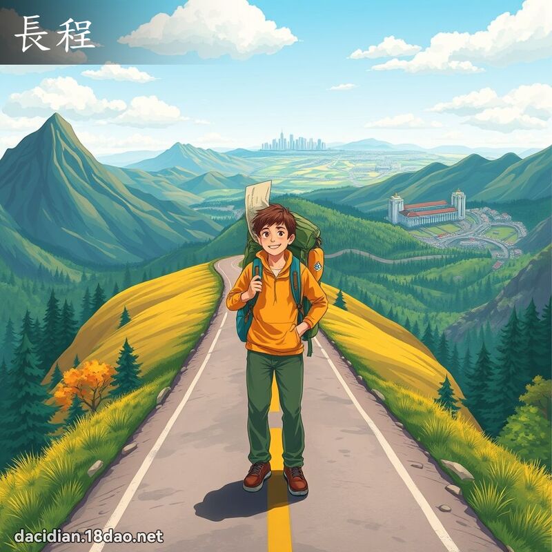 長程 - 國語大辭典配圖