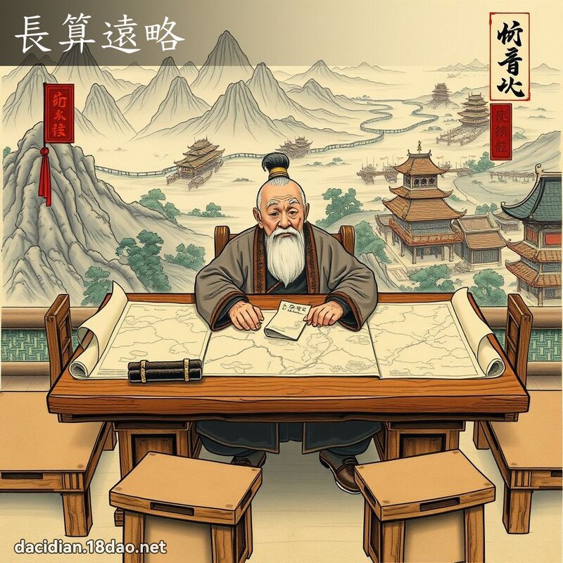 长算远略 - 国语大辞典配图