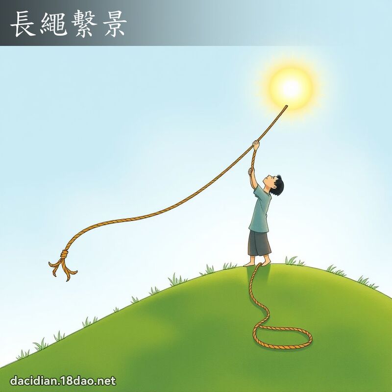長繩繫景 - 國語大辭典配圖