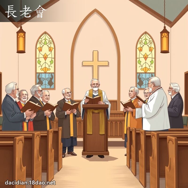 長老會 - 國語大辭典配圖