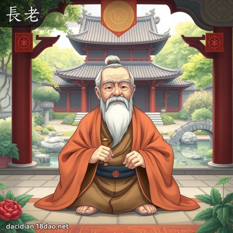 长老 - 国语大辞典配图