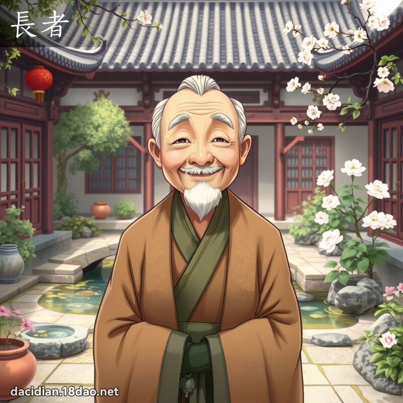 长者 - 国语大辞典配图