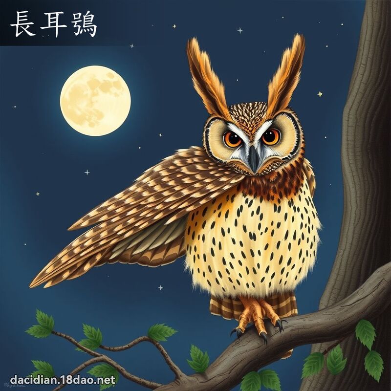 長耳鴞 - 國語大辭典配圖