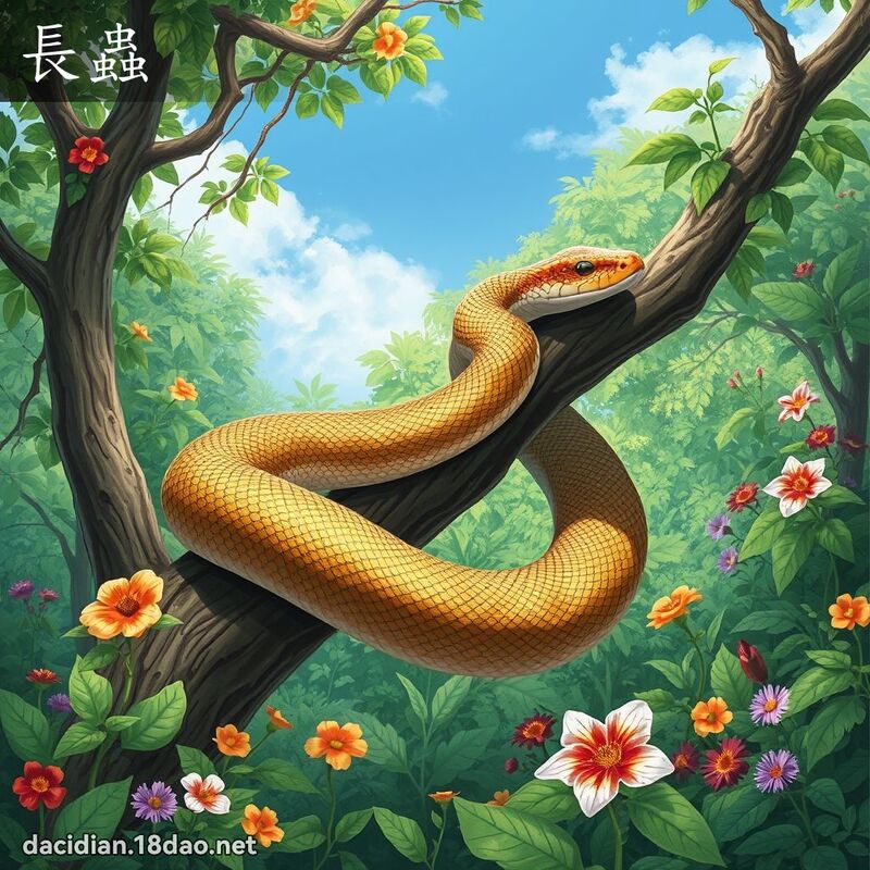 長蟲 - 國語大辭典配圖