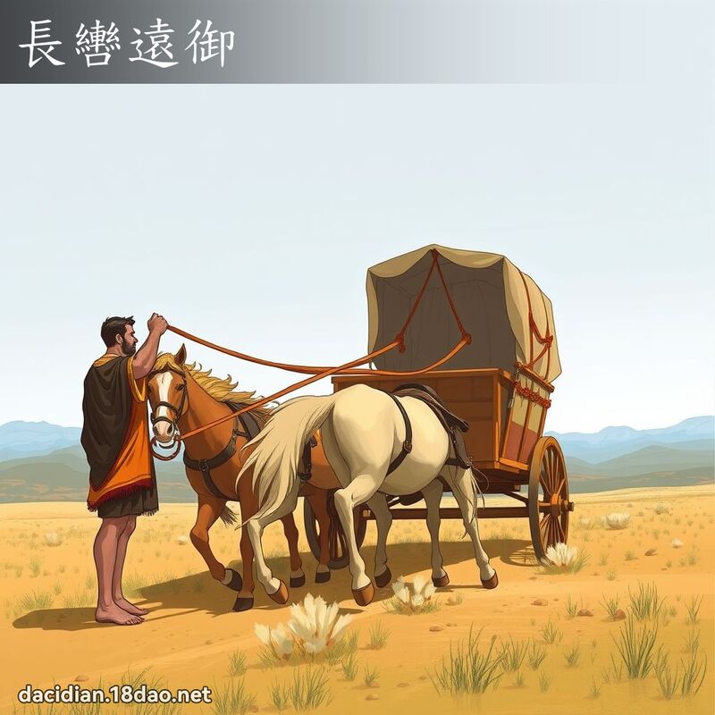 長轡遠御 - 國語大辭典配圖