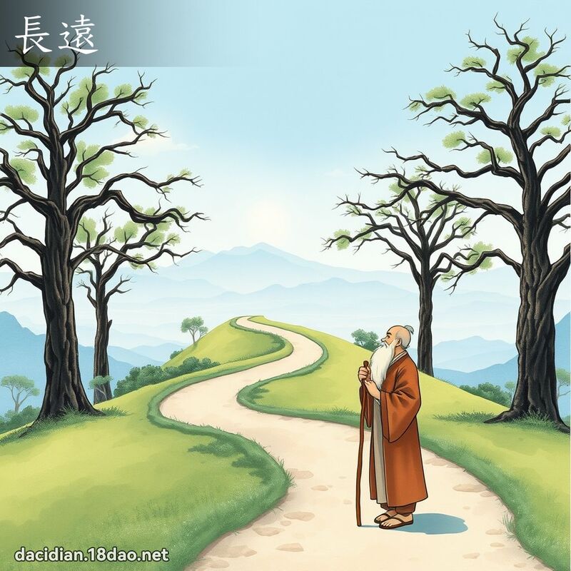长远 - 国语大辞典配图