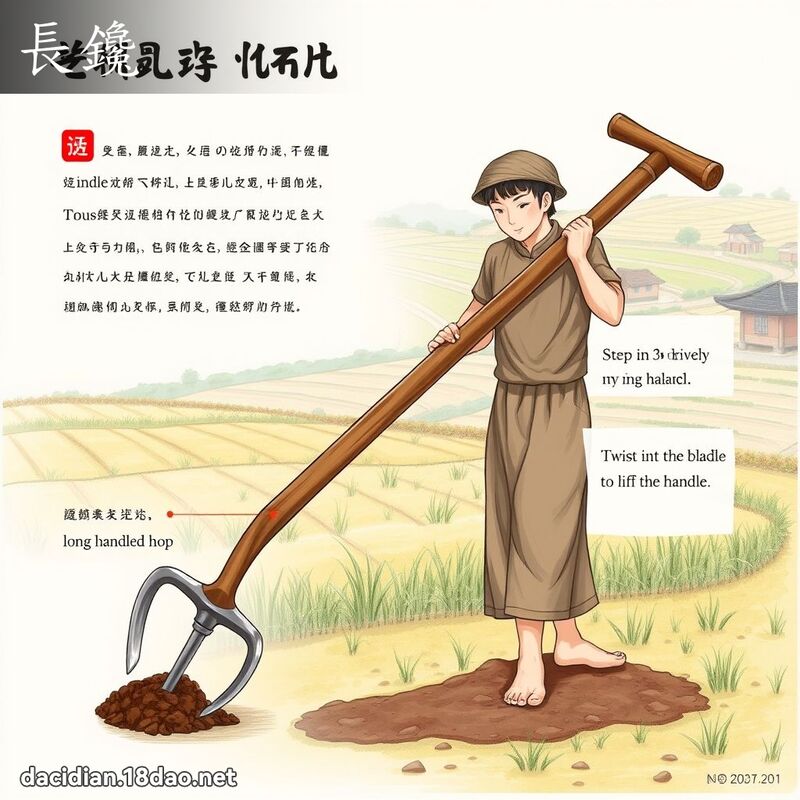 長鑱 - 國語大辭典配圖