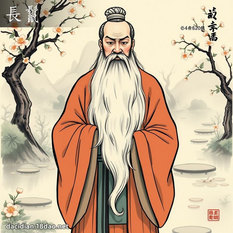 長鬣 - 國語大辭典配圖