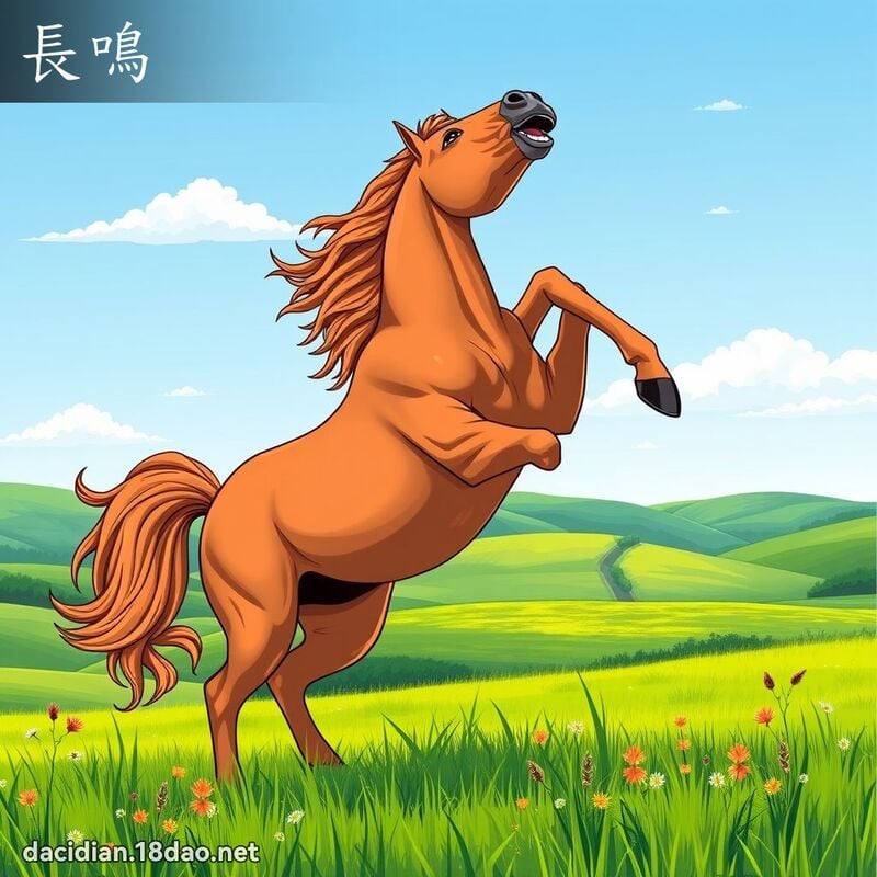 長鳴 - 國語大辭典配圖