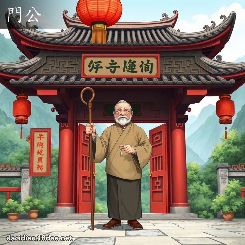 門公 - 國語大辭典配圖