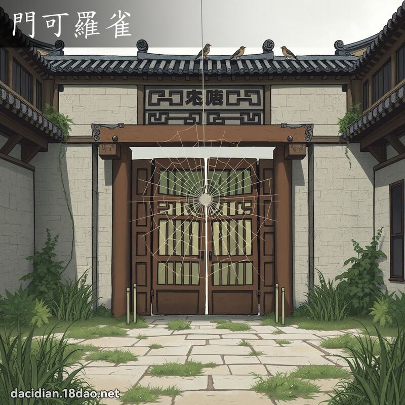门可罗雀 - 国语大辞典配图