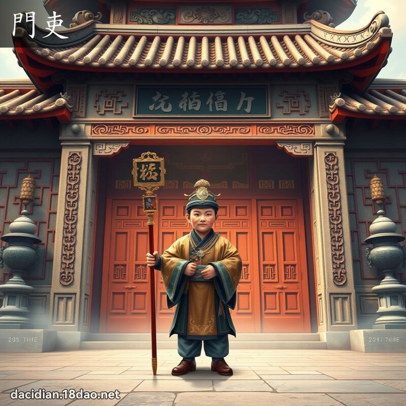 門吏 - 國語大辭典配圖