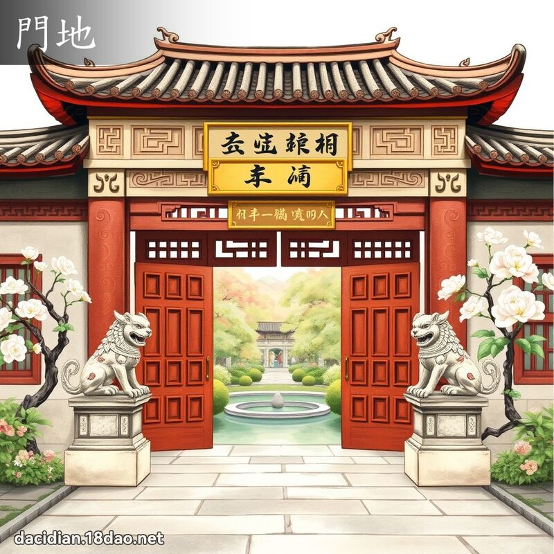 门地 - 国语大辞典配图