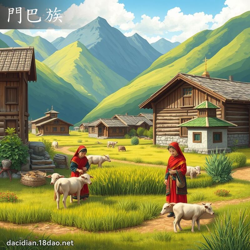 門巴族 - 國語大辭典配圖