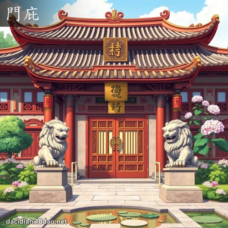 门庇 - 国语大辞典配图