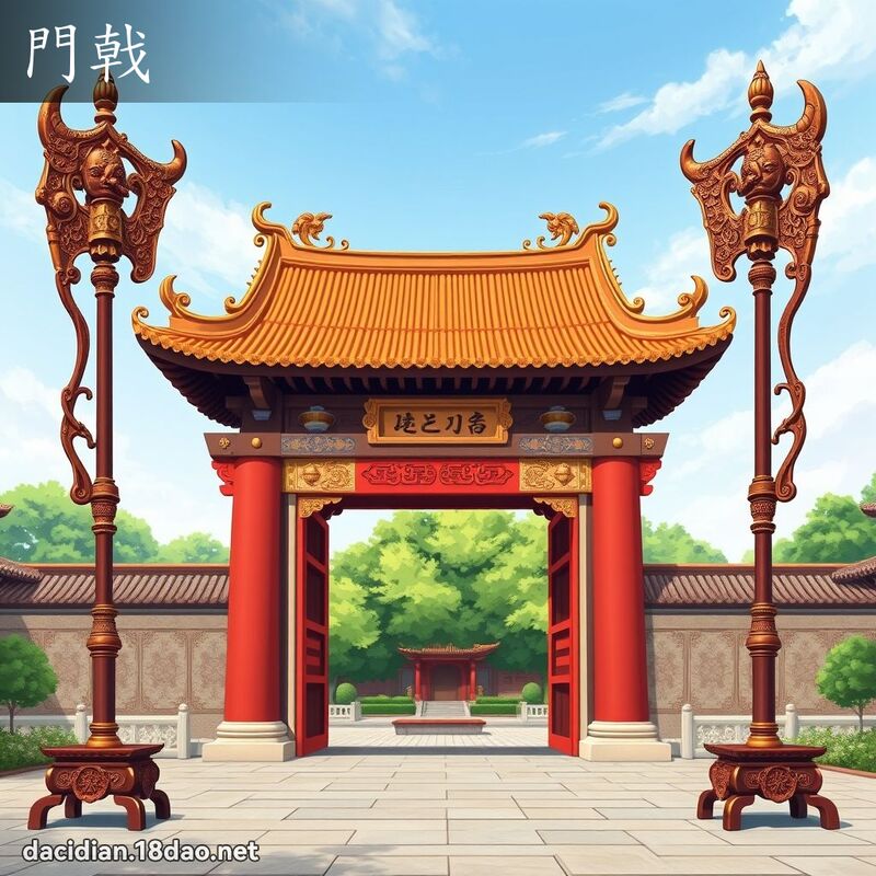 门戟 - 国语大辞典配图