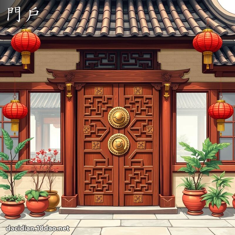 門戶 - 國語大辭典配圖