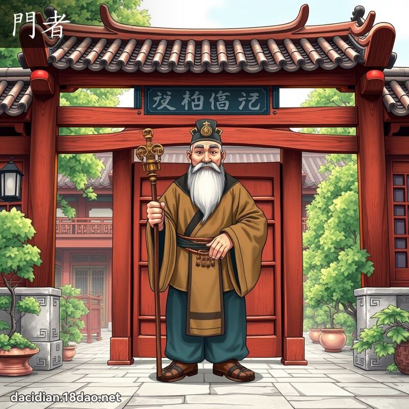 门者 - 国语大辞典配图