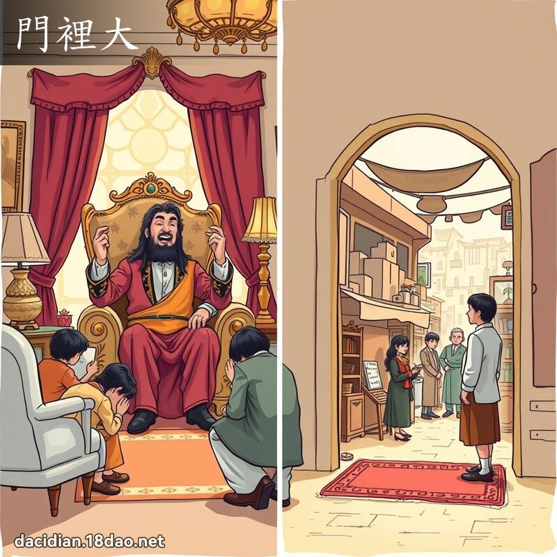 门里大 - 国语大辞典配图