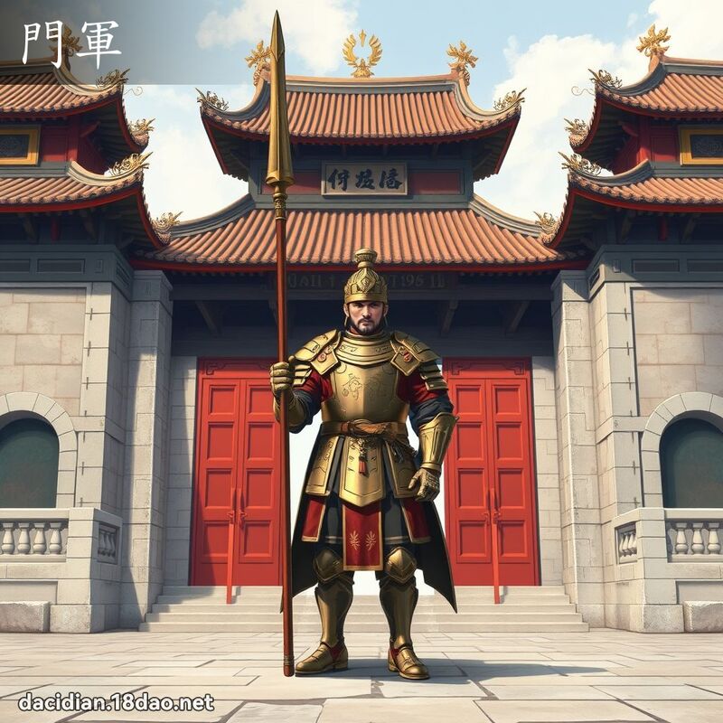 門軍 - 國語大辭典配圖