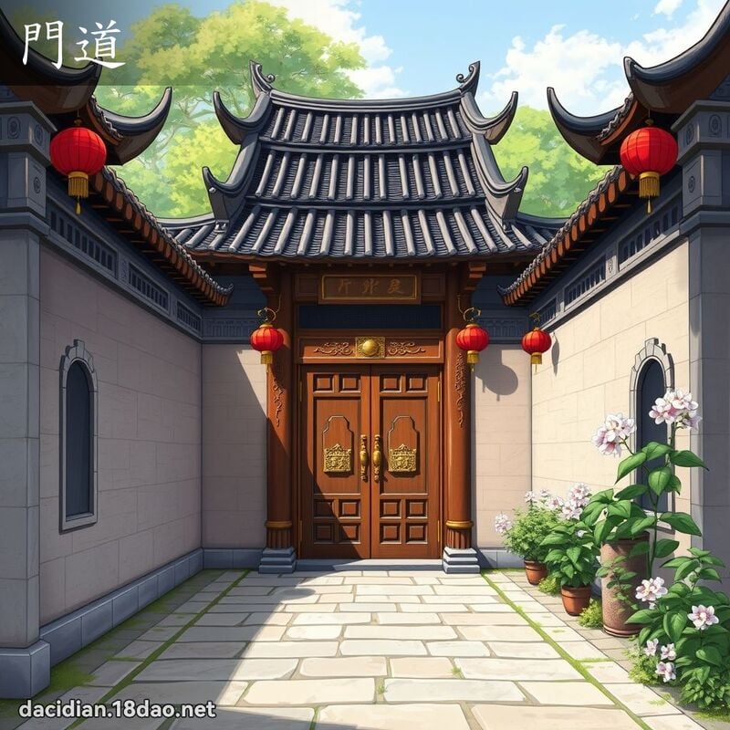词语: 门道 (多意词)